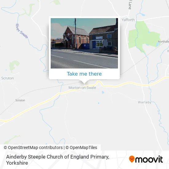 Ainderby Steeple Church of England Primary map