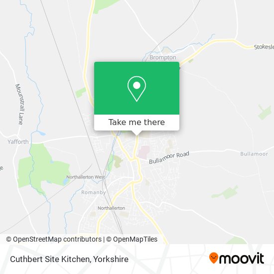Cuthbert Site Kitchen map