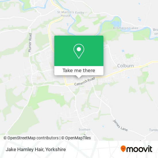 Jake Hamley Hair map