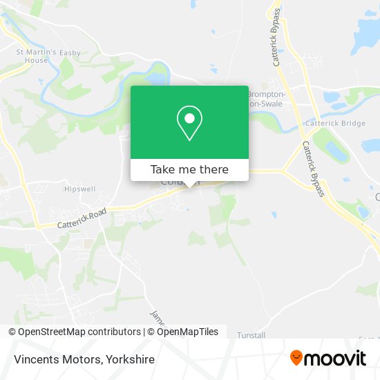 Vincents Motors map