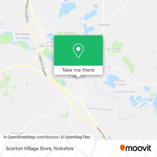 Scorton Village Store map