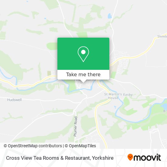Cross View Tea Rooms & Restaurant map