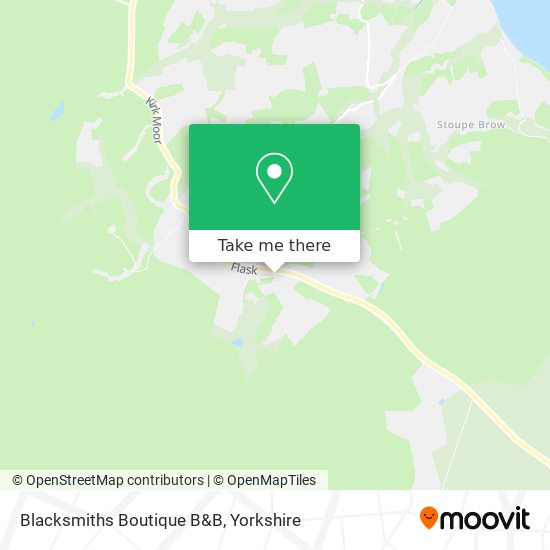 Blacksmiths Boutique B&B map