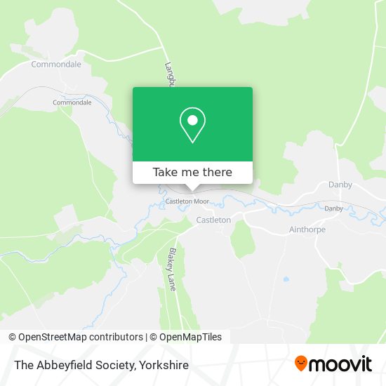 The Abbeyfield Society map