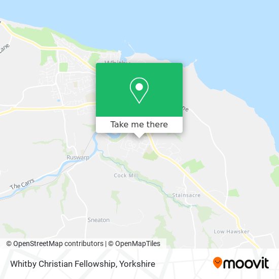 Whitby Christian Fellowship map
