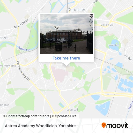 Astrea Academy Woodfields map