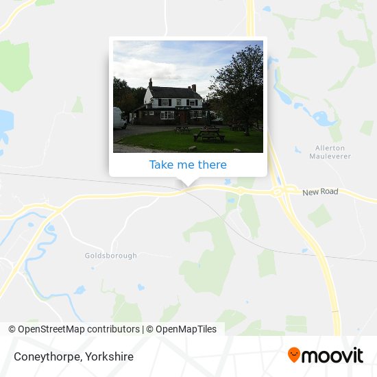 Coneythorpe map