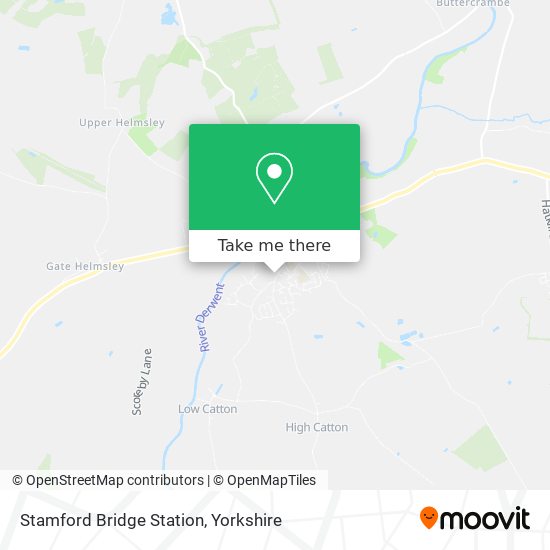 Stamford Bridge Station map