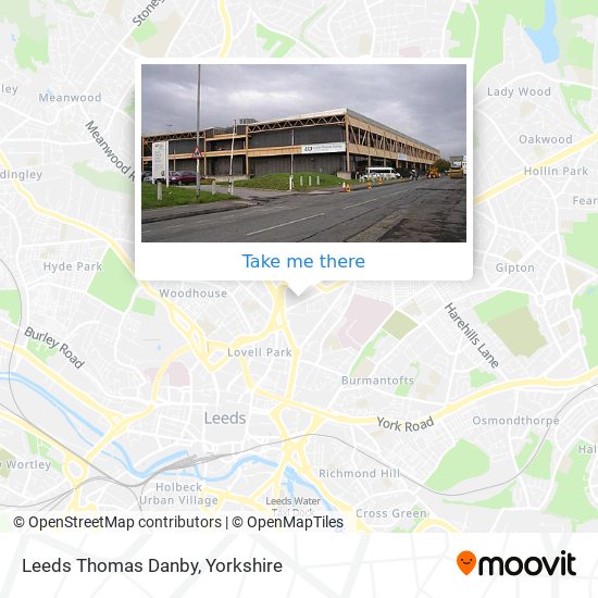 Leeds Thomas Danby map