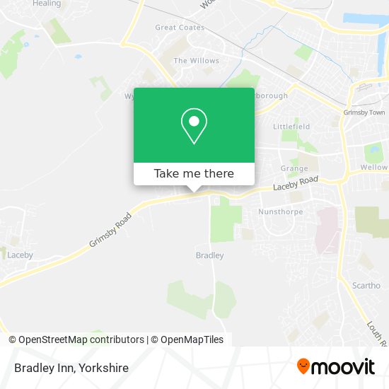 Bradley Inn map
