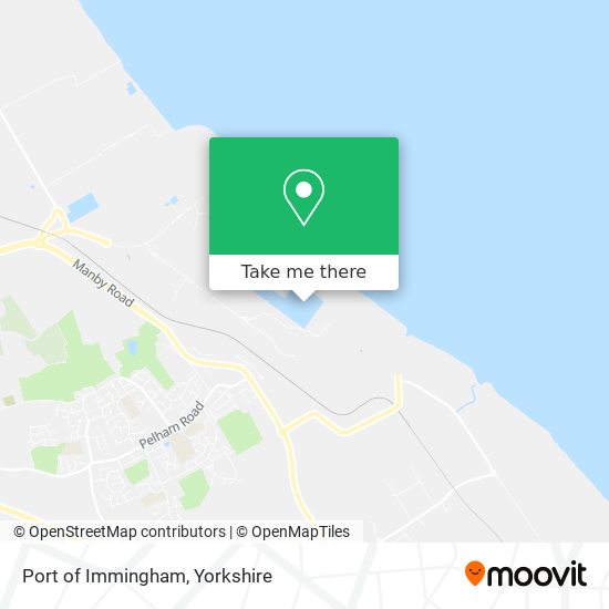 Port of Immingham map