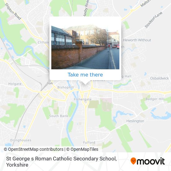 St George s Roman Catholic Secondary School map