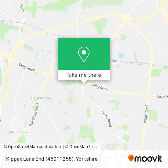Kippax Lane End (45011258) map