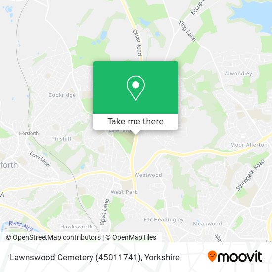 Lawnswood Cemetery (45011741) map