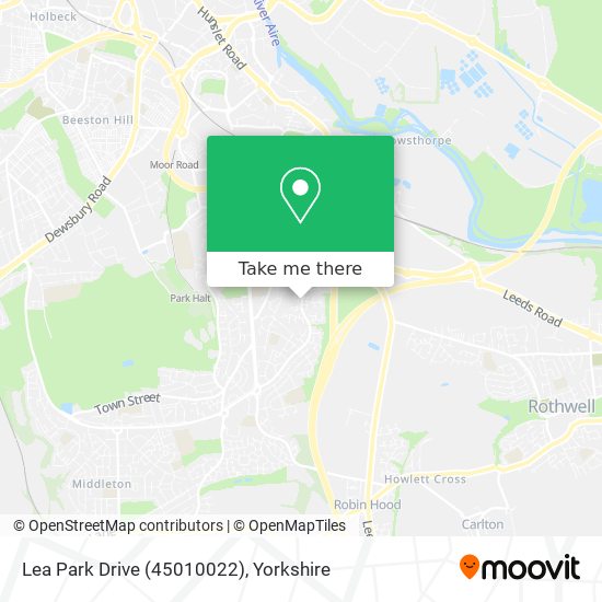 Lea Park Drive (45010022) map