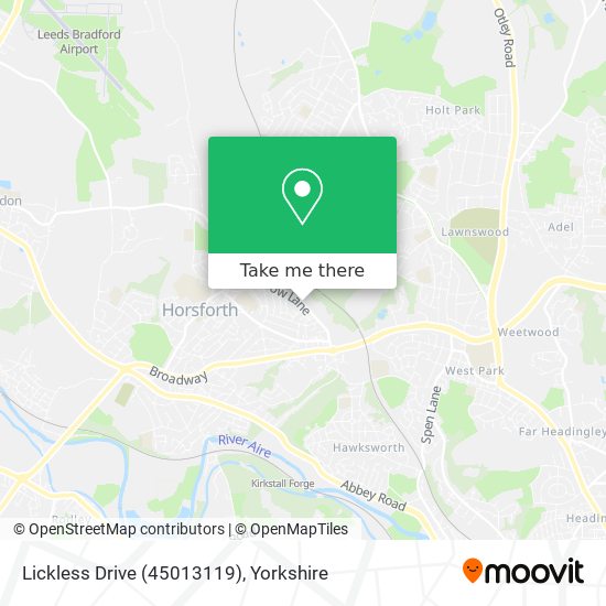 Lickless Drive (45013119) map