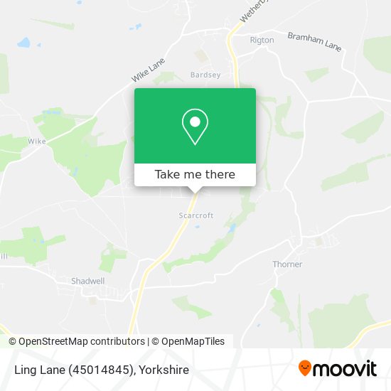 Ling Lane (45014845) map
