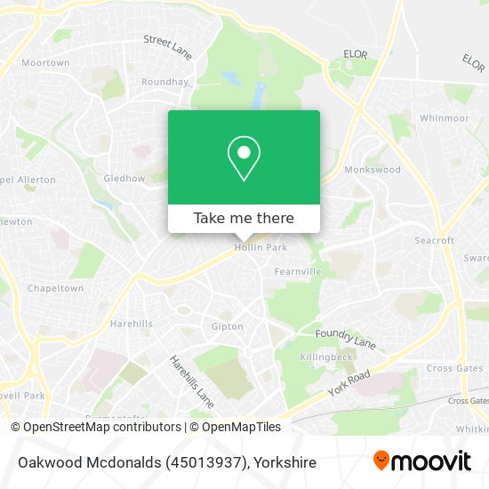 Oakwood Mcdonalds (45013937) map