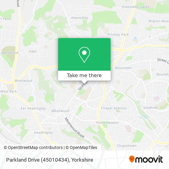 Parkland Drive (45010434) map