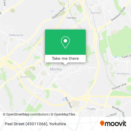 Peel Street (45011066) map