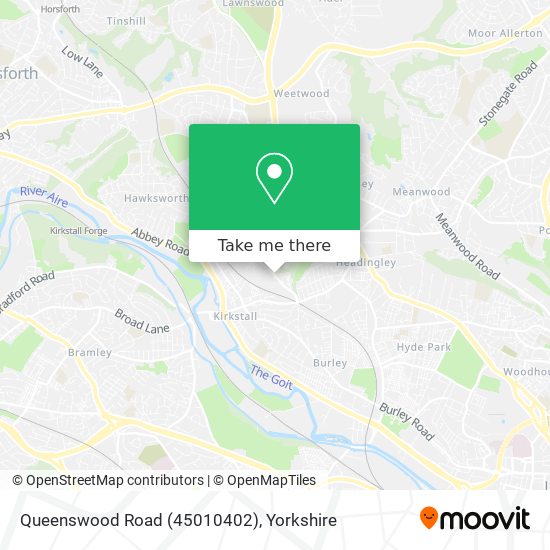Queenswood Road (45010402) map