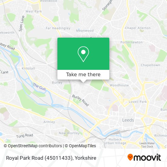 Royal Park Road (45011433) map