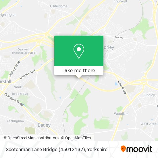 Scotchman Lane Bridge (45012132) map