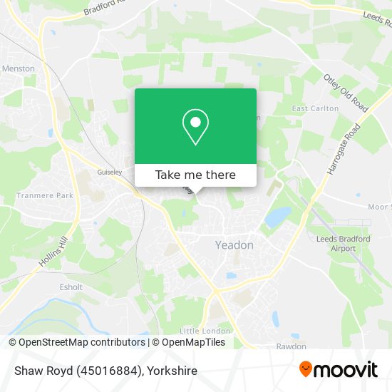 Shaw Royd (45016884) map