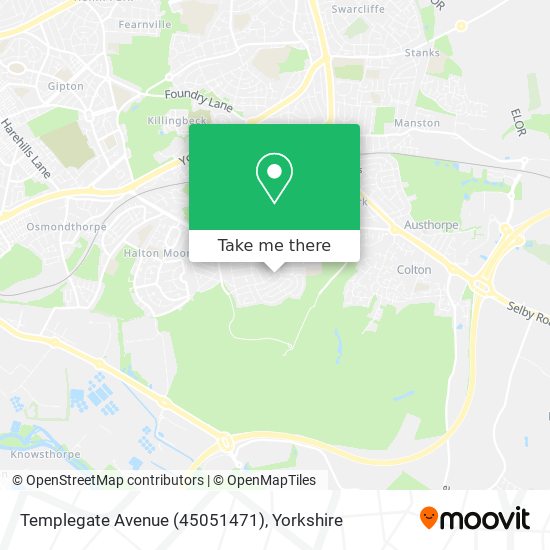 Templegate Avenue (45051471) map