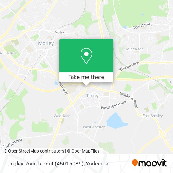 Tingley Roundabout (45015089) map