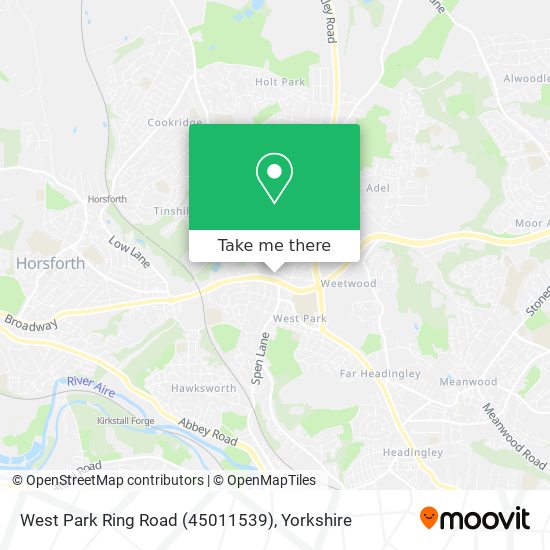 Western Ring Road Map How To Get To West Park Ring Road (45011539) In Leeds By Bus Or Train?