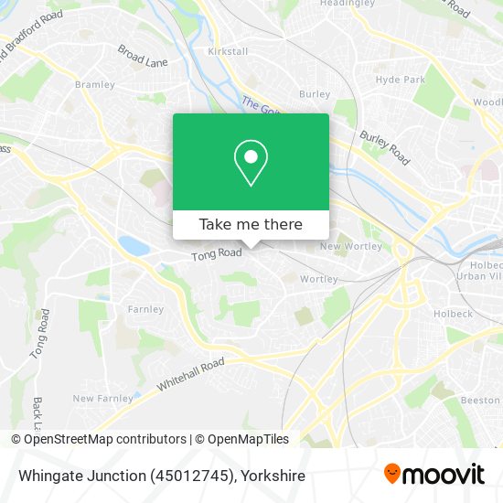 Whingate Junction (45012745) map