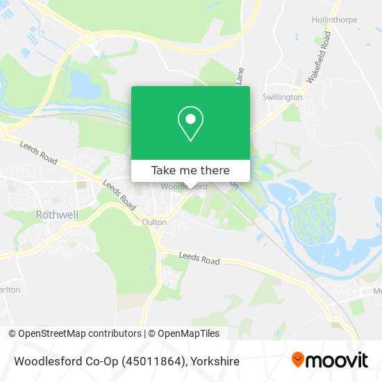 Woodlesford Co-Op (45011864) map