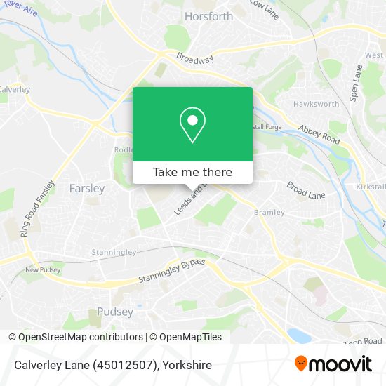 Calverley Lane (45012507) map