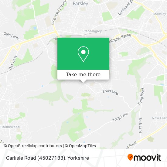 Carlisle Road (45027133) map