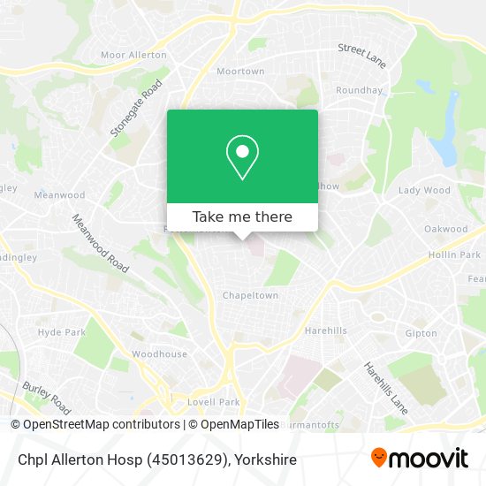 Chpl Allerton Hosp (45013629) map