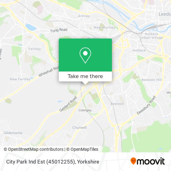 City Park Ind Est (45012255) map