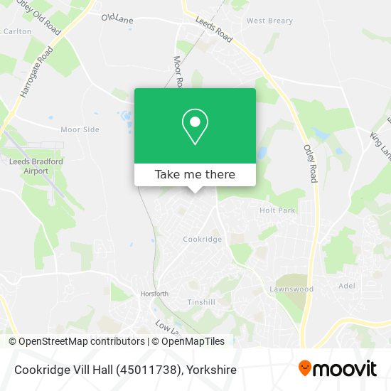 Cookridge Vill Hall (45011738) map