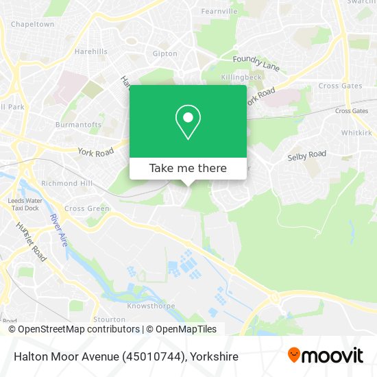 Halton Moor Avenue (45010744) map