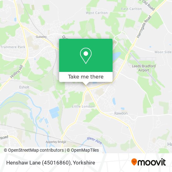 Henshaw Lane (45016860) map