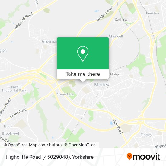 Highcliffe Road (45029048) map