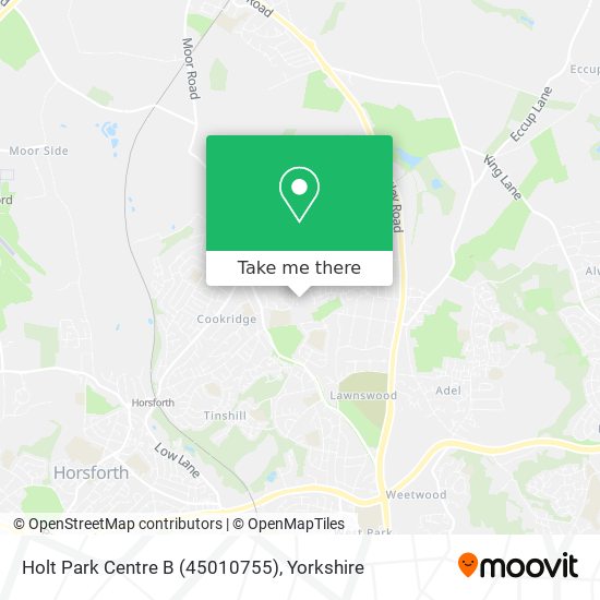 Holt Park Centre B (45010755) map