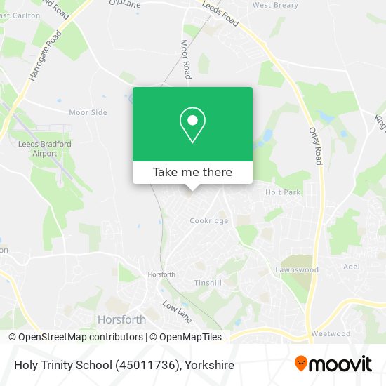 Holy Trinity School (45011736) map