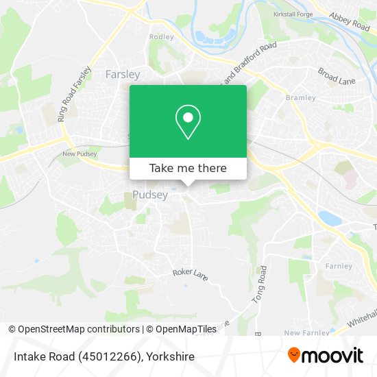 Intake Road (45012266) map