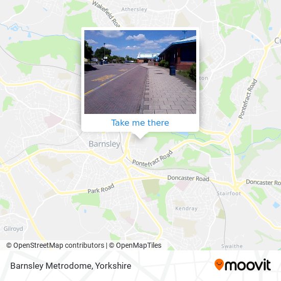 Barnsley Metrodome map