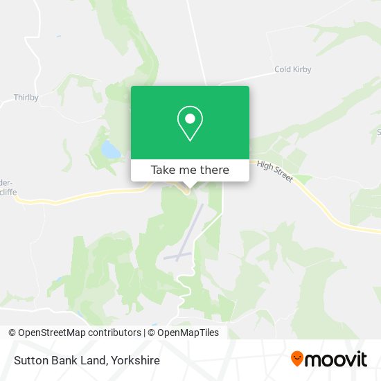 Sutton Bank Land map