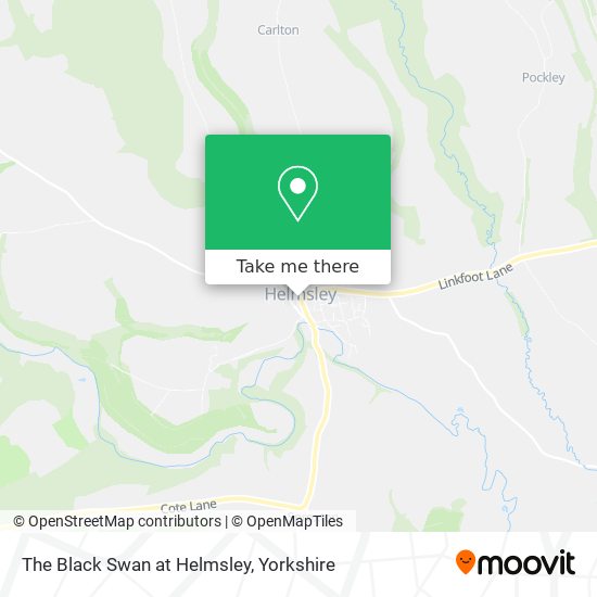 The Black Swan at Helmsley map