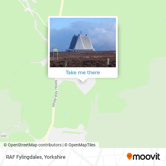 RAF Fylingdales map