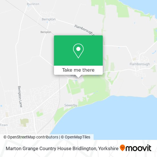 Marton Grange Country House Bridlington map