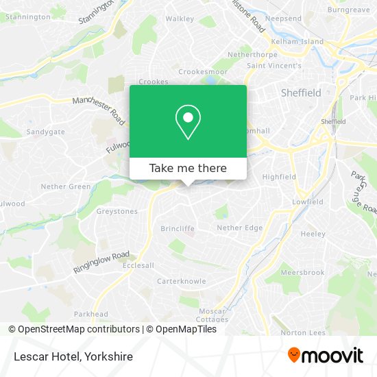 Lescar Hotel map